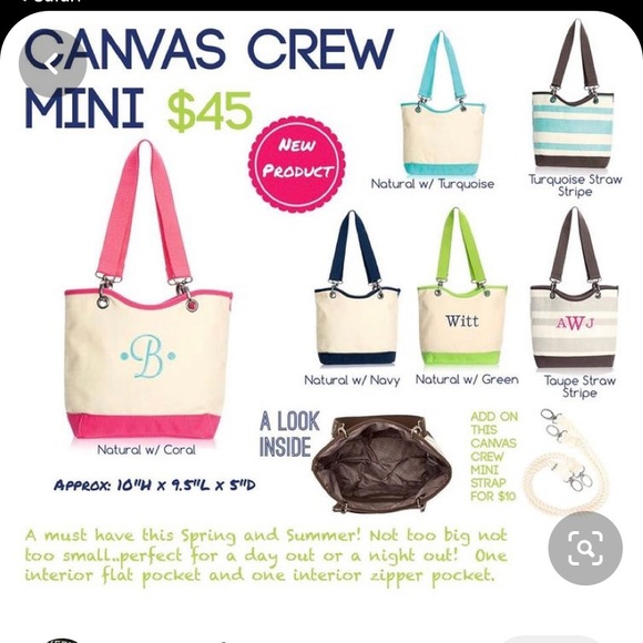 thirty one canvas tote